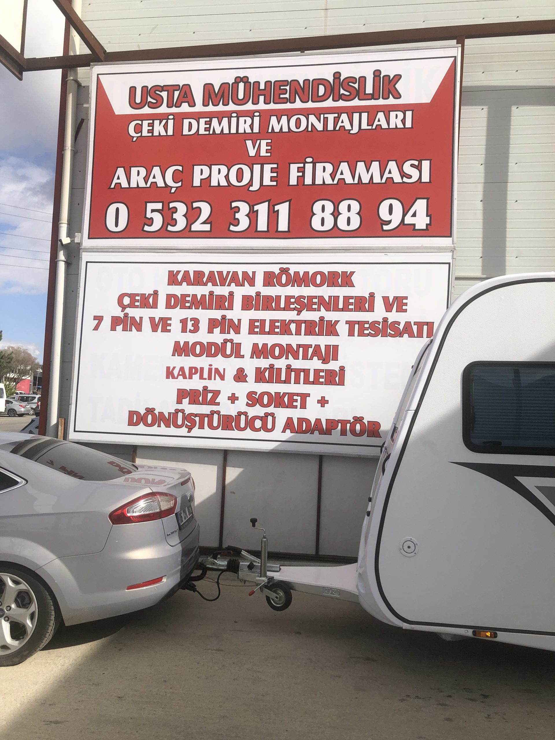 USTA MÜHENDİSLİK/ÇEKİ DEMİRİ MONTAJI VE ARAÇ PROJE FİRMASI